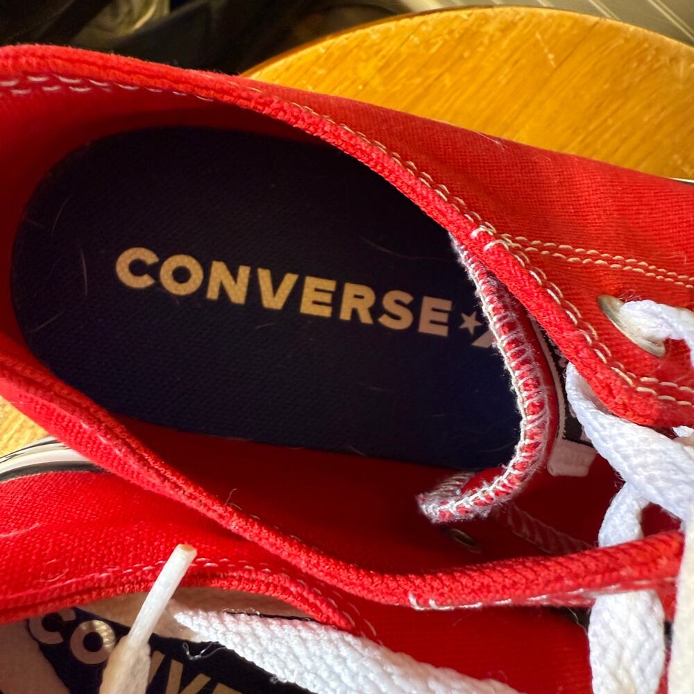 Converse Chuck Taylor All Star Lift Platform Canvas Sneakers Size 8 - Picture 3 of 10